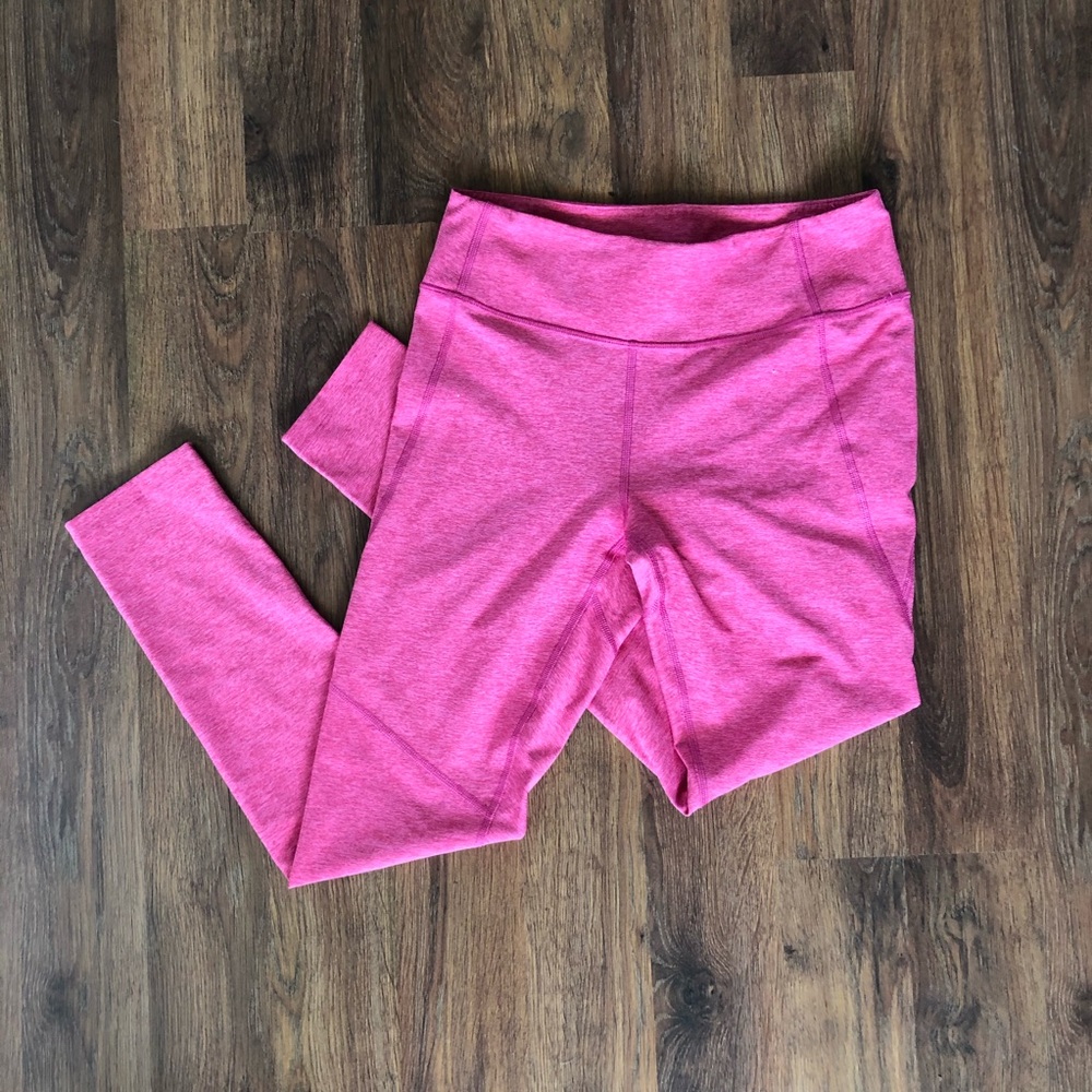 Outdoor Voices Warm Up Leggings Pink Medium EUC